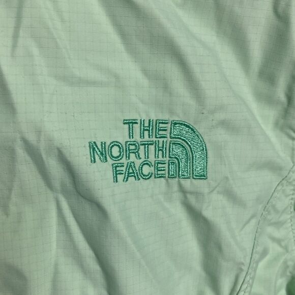 THE NORTH FACE Lime Green Hyvent Windbreaker Rain Jacket - Picture 2 of 12